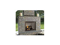 Majestic Castlewood Outdoor Wood Burning Fireplace