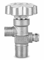 5074 Series Brass Packless Diaphragm Valves for Specialty Gases