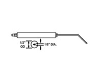 Electrode, 1/2" O.D. X 4" Long , 1/8" Heavy Tip (2/pk)