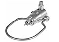 Compresses Gas Association (CGA) 580 RPV Standard Connectors with Bail Handle style #1 used for Inert Gas Applications