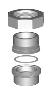 Dielectric Unions for Liquid Lines (3000# Working Pressure) On Ray ...