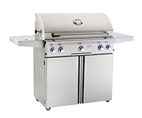 36" LP Portable Grill with Rotisserie and Side Burner "L" Series (36PCL)