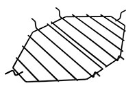 Roaster Drip Pan Rack (2 per box) (PR333)