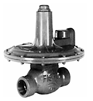 Fisher® 2" Inlet Connection Size Commercial and Industrial Low Pressure Regulator - 2