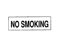 No Smoking Metal Signs and Decals