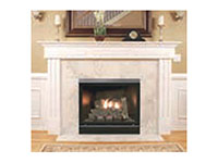 36" Clean Face 36" Direct Vent Fireplace with Safety Barrier Screen