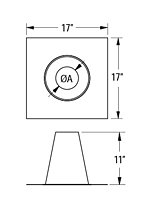 Tall Cone Roof Flashing - 2