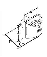 Sconce Termination Cap - 2