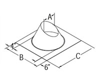 DVA-F12 Steep Roof Flashing - 2