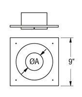 Ceiling Support Firestop Spacer - 2