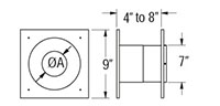 PVP-WT Wall Thimble - 2