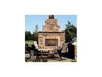 Astria Oracle 36 Outdoor Wood Burning Fireplace