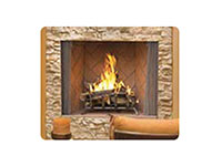 Astria Oracle 42 Outdoor Wood Burning Fireplace