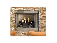 Outdoor Stainless Traditional 36" Premium Fireplace