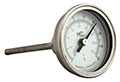 2" Dial Size and 1/2" Inlet Connection Size Thermometer