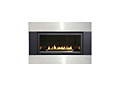 Medium Loft Series Direct Vent Fireplace with Black Porcelain Liner (DVL33FP32N)