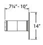 Masonry Thimble with Slip Connector - 2