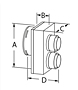 Co-Axial to Co-Linear Appliance Connector - 2